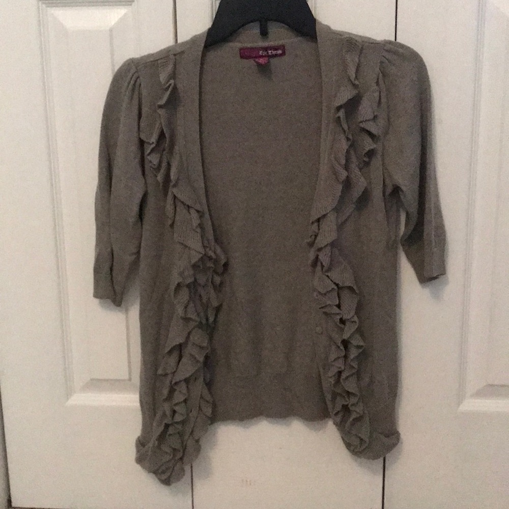3/4 sleeve cardigan